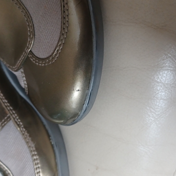 Cole Haan x Nike Air Pewter/tan Slip-On Mules - Size 7B - Picture 7 of 7